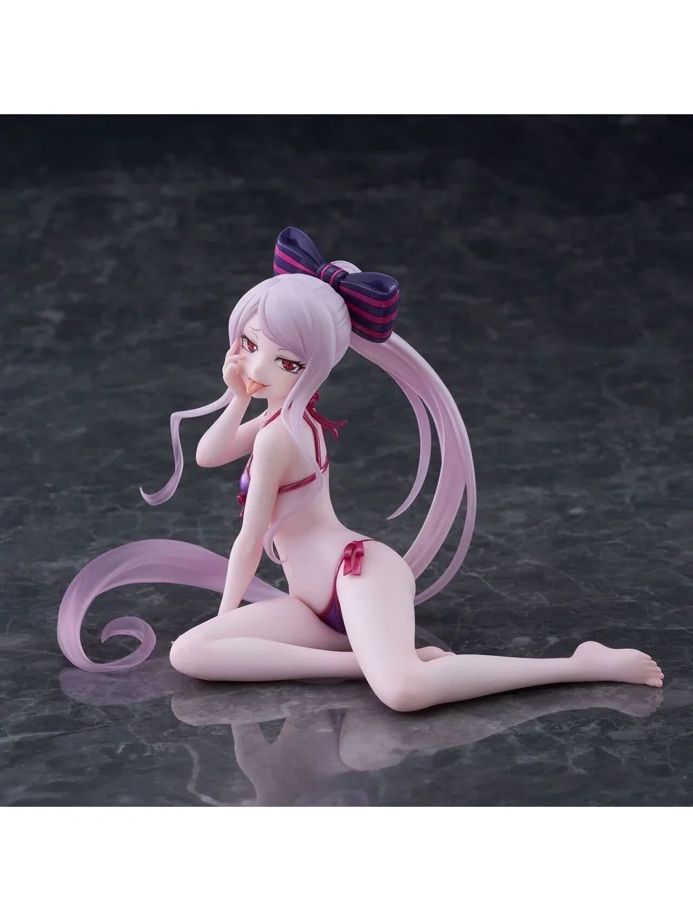 TAITO Overlord Desktop Cute Figure Shalltear Bloodfallen Swimsuit Ver. Renewal